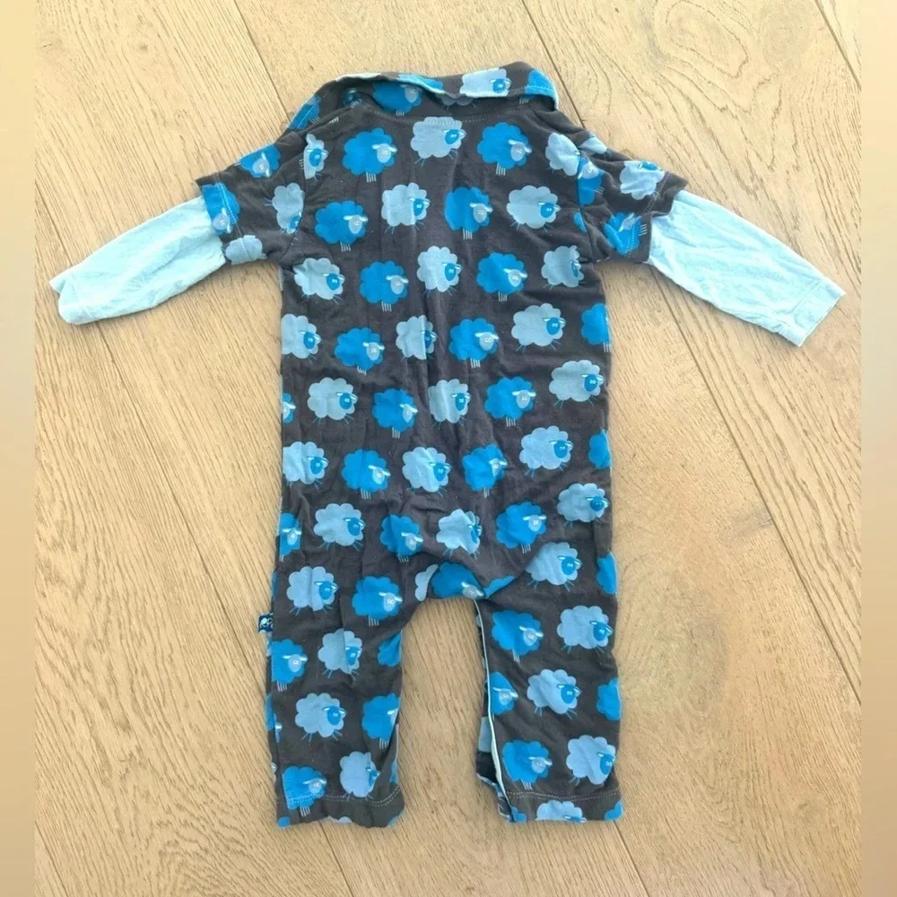 Kickee Pants pjs size 3-6 months